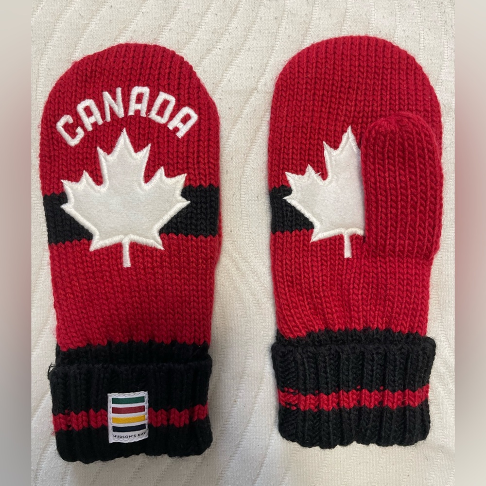 Hudson’s Bay Canada Olympic mittens
